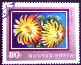 Selo postal da Hungria de 1971 Titanopsis calcarea