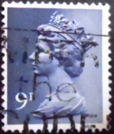 Selo postal do Reino Unido de 1976 Queen Elizabeth II 9