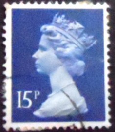 Selo postal do Reino Unido de 1979 Queen Elizabeth II 15