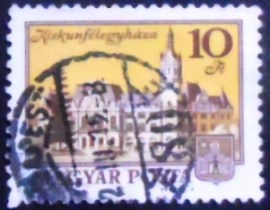 Selo postal da Hungria de 1974 Kiskunfélegyháza