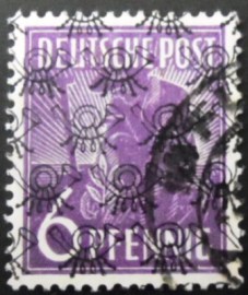 Selo postal da Alemanha de 1947 Allied Control Council Issue