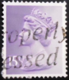 Selo postal do Reino Unido de 1982 Queen Elizabeth II 15½