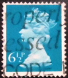 Selo postal do Reino Unido de 1970 Queen Elizabeth II 6½
