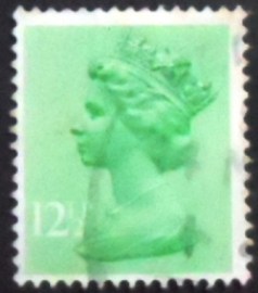 Selo postal do Reino Unido de 1982 Queen Elizabeth II 12½ U