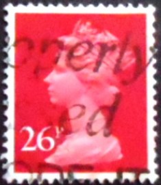 Selo postal do Reino Unido de 1982 Queen Elizabeth II 26