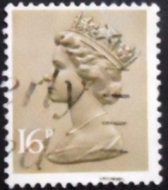 Selo postal do Reino Unido de 1983 Queen Elizabeth II 16