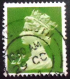 Selo postal do Reino Unido de 1988 Queen Elizabeth II 22