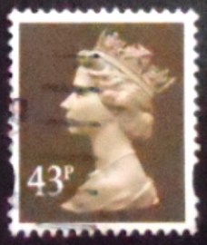 Selo postal do Reino Unido de 1996 Queen Elizabeth II 43