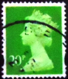 Selo postal do Reino Unido de 1997 Queen Elizabeth II 20