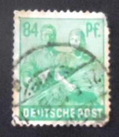 Selo postal da Alemanha de 1948 2nd Allied Control Council Issue