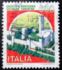 Selo da Itália de 1986 Castle Montecchio