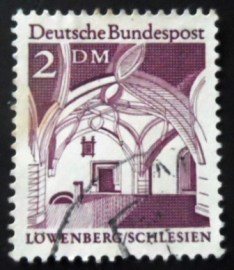 Selo postal da Alemanha de 1966 Citizens hall