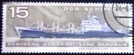 Selo postal do Brasil de 1971 Cargo motor ship type 17
