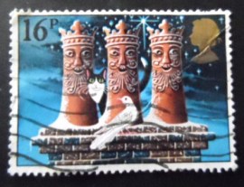Selo postal do Reino Unido de 1983 The Three Kings