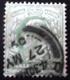 Selo postal do Reino Unido de 1904 King Edward VII