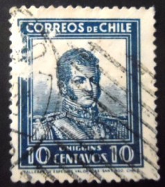 Selo postal do Chile de 1932 Bernardo O’Higgins