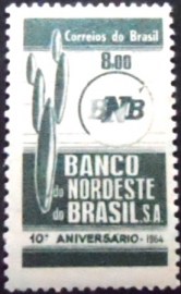 Selo postal Comemorativo do Brasil de 1964 - C 506 M