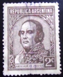 Selo da Argentina de 1935 Justo José de Urquiza