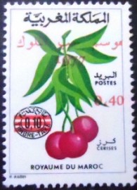 Selo postal da Marrocos de 1977 Sherries Fair