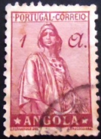 Selo postal de Angola de 1932 Ceres New Type 1
