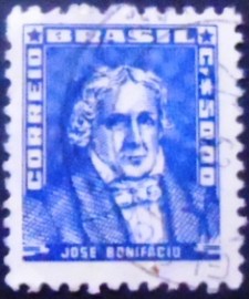 Selo postal do Brasil de 1959 José Bonifácio 50 U