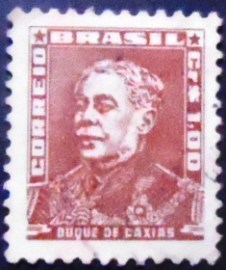 Selo postal Regular emitido no Brasil em 1954 - 498 U