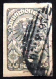 Selo postal da Áustria de 1920 Coat of Arms and Allegory 5
