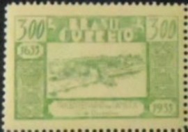 Selo postal do Brasil de 1936 Tricentenário Cametá 300 N
