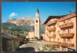 Cartão postal da Itália Cortina D'Ampezzo