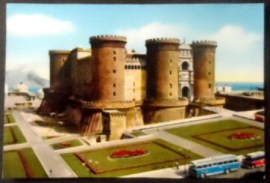 Cartão postal da Itália The Anjou's Castle