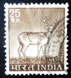 Selo postal da Índia de 1974 Chital