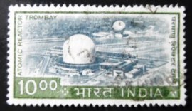 Selo postal da Índia de 1976 Atomic Reactor Trombay
