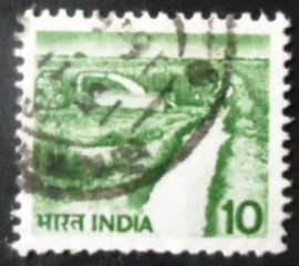 Selo postal da Índia de 1982 Irrigation Canal
