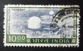 Selo postal da Índia de 1983 Atomic Reactor Trombay