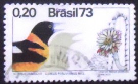 Selo postal do Brasil de 1973 Jamacuru - C 782 U