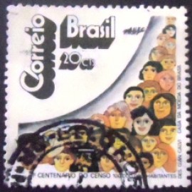 Selo postal COMEMORATIVO do BRASIL de 1972 - C 760 U