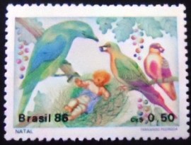 Selo postal COMEMORATIVO do Brasil de 1986 - C 1530 M