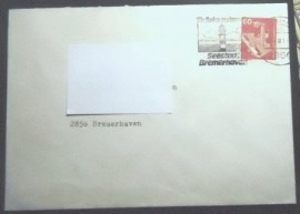 Envelope Circulado em 1981 na Alemanha Seestadt Bremerhaven