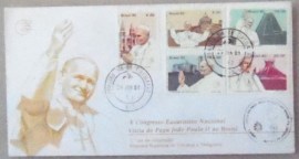 FDC Oficial nº 201 de 1980 João Paulo II