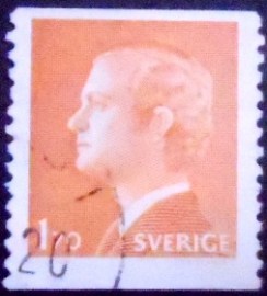 Selo postal da Suécia de 1978 King Carl XVI Gustaf 1,70