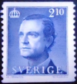 Selo postal da Suécia de 1986 King Carl XVI Gustaf 2,10
