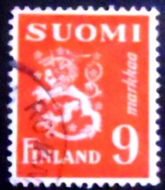 Selo postal da Finlândia de 1948 Coat of Arms 1930 9