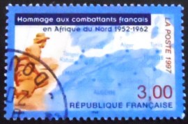 Selo da França de 1997 Tribute to French soldiers in North Africa