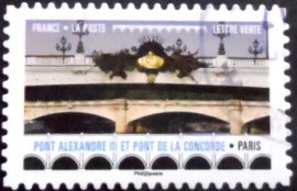 Selo da França de 2017 Ponts de Paris