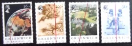 Série de selos postais do Reino Unido de 1984 Greenwich Meridian