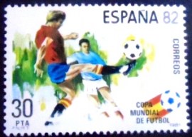 Selo postal da Espanha de 1981 Football World Cup Spain 82 30