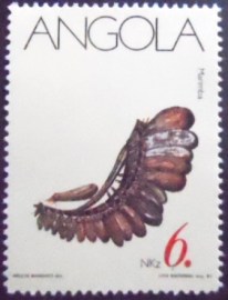 Selo postal da Angola de 1991 Marimba