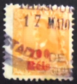 Selo postal do Brasil de 1928 Wenceslau Braz 700