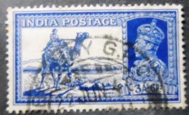 Selo postal da Índia de 1937 Dak Camel