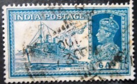 Selo postal da Índia de 1937 Strathnaver